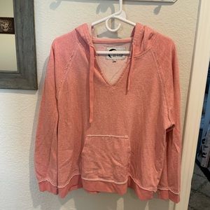 pink Lightweight Beach Hoodie